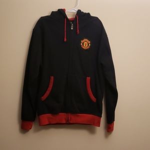 Manchester United Zip-up hooded sweatshirt